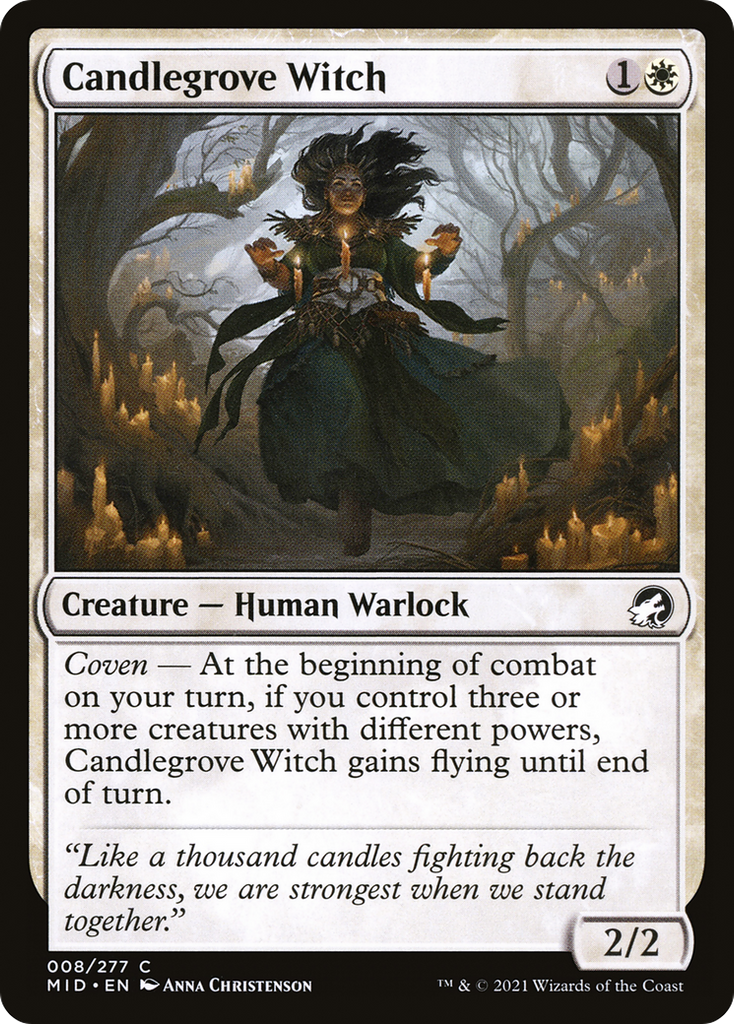 Magic: The Gathering - Candlegrove Witch - Innistrad: Midnight Hunt