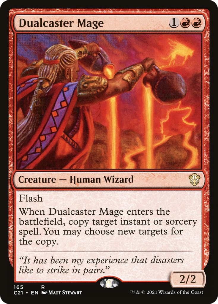 Magic: The Gathering - Dualcaster Mage - Commander 2021