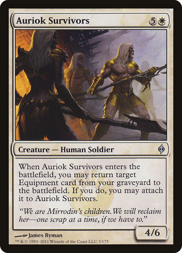 Magic: The Gathering - Auriok Survivors - New Phyrexia