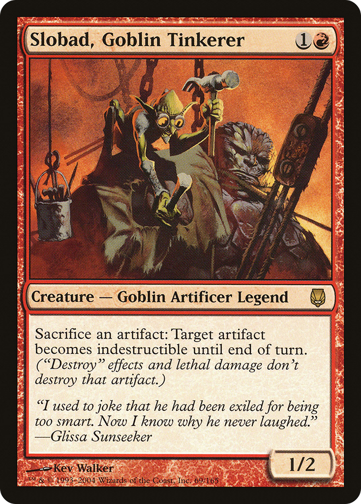 Magic: The Gathering - Slobad, Goblin Tinkerer - Darksteel