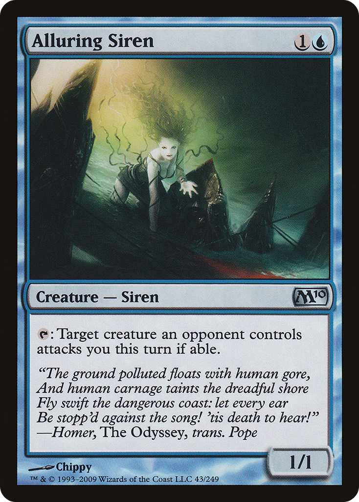 Magic: The Gathering - Alluring Siren - Magic 2010