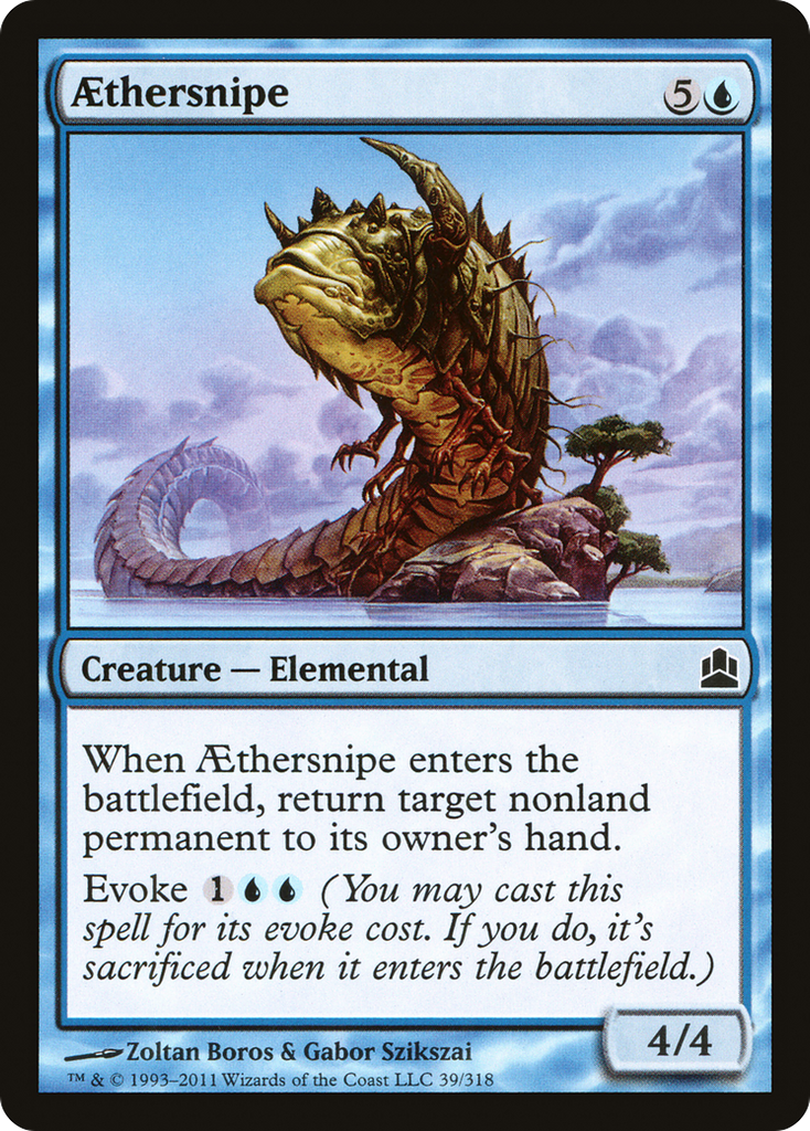 Magic: The Gathering - Aethersnipe - Commander 2011