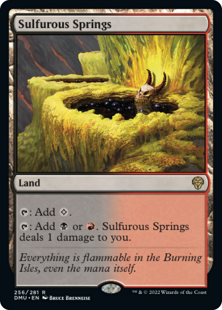 Magic: The Gathering - Sulfurous Springs - Dominaria United