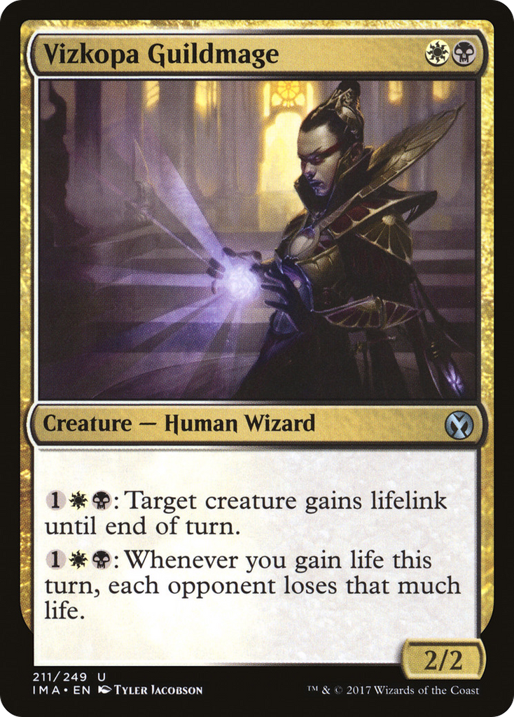 Magic: The Gathering - Vizkopa Guildmage - Iconic Masters