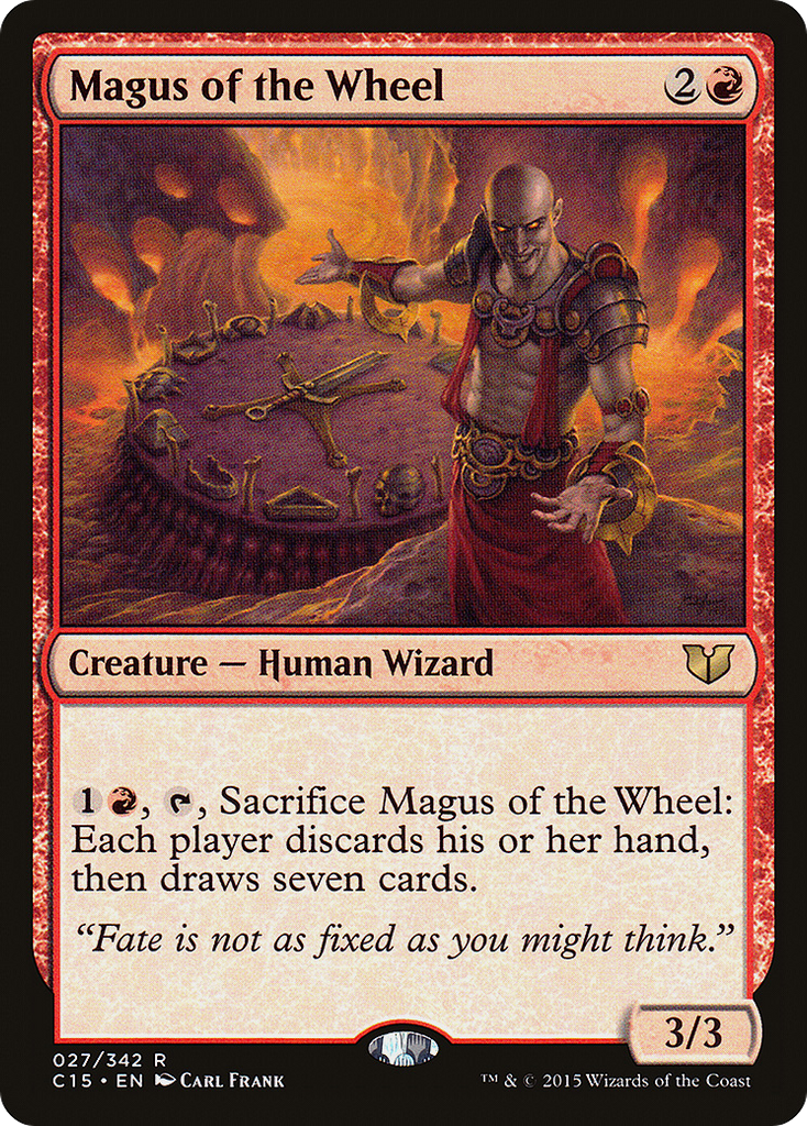 Magic: The Gathering - Magus of the Wheel - Commander 2015