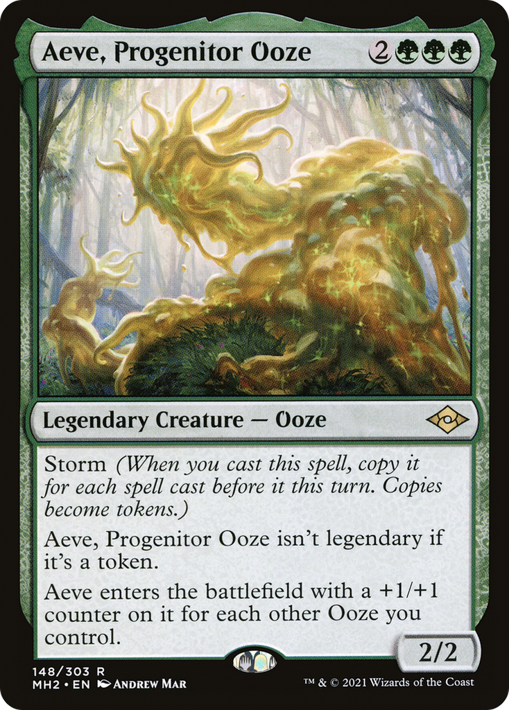 Magic: The Gathering - Aeve, Progenitor Ooze Foil - Modern Horizons 2