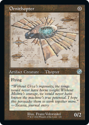 Magic: The Gathering - Ornithopter - The Brothers' War Retro Artifacts