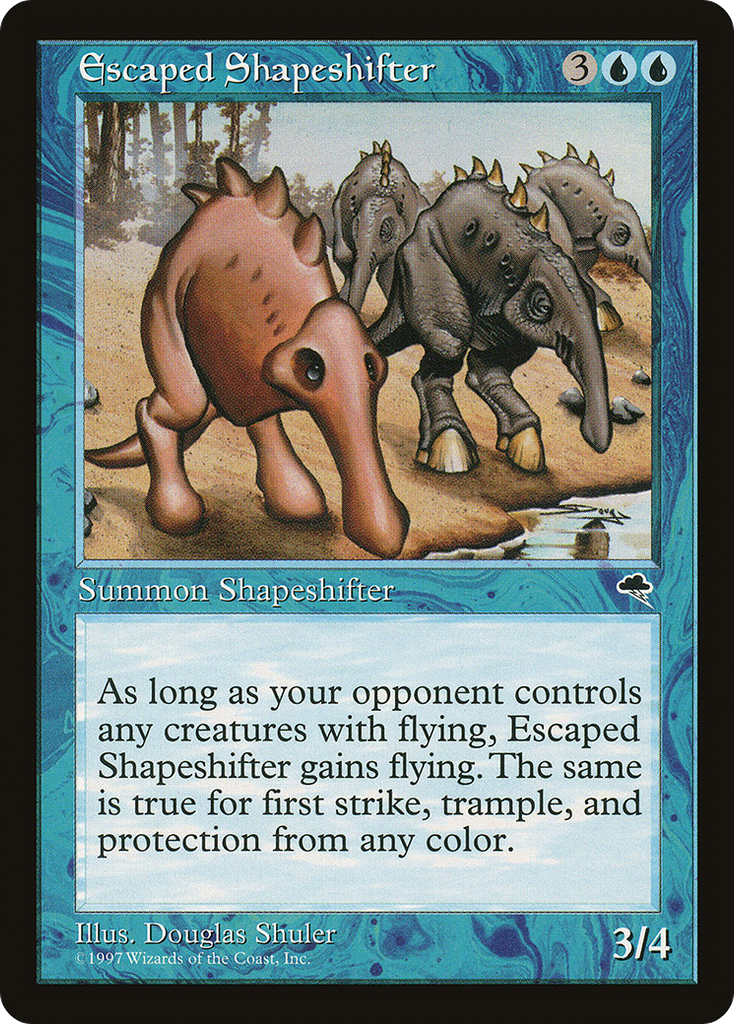 Magic: The Gathering - Escaped Shapeshifter - Tempest