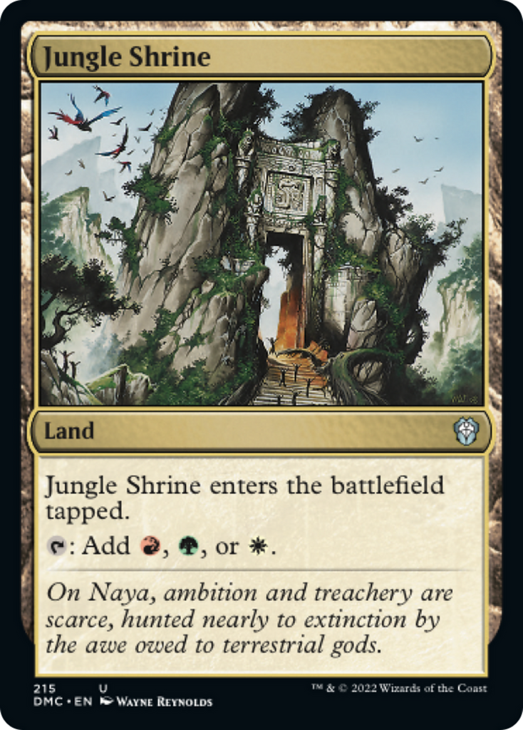Magic: The Gathering - Jungle Shrine - Dominaria United Commander