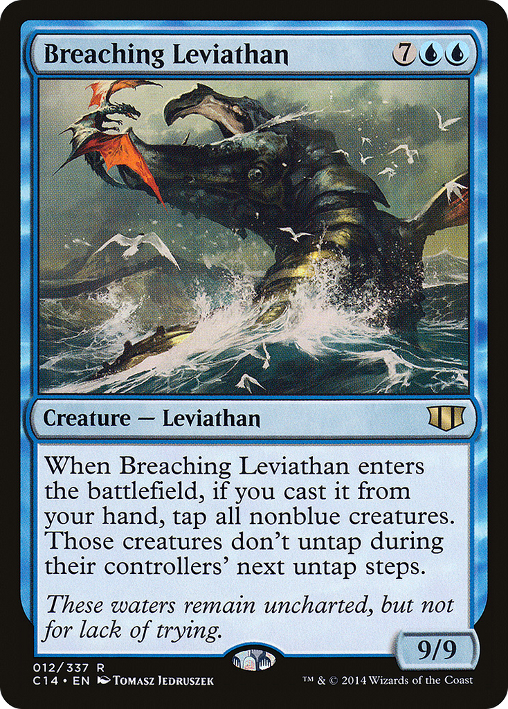 Magic: The Gathering - Breaching Leviathan - Commander 2014