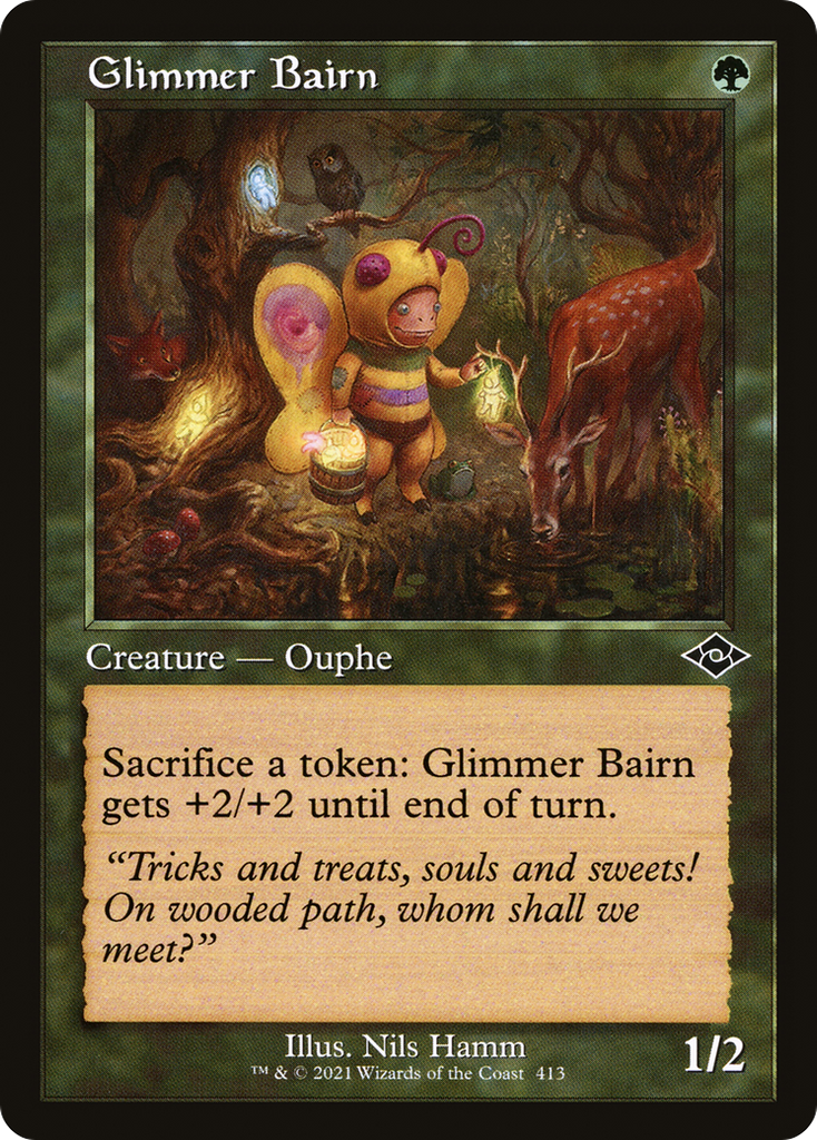 Magic: The Gathering - Glimmer Bairn Foil - Modern Horizons 2