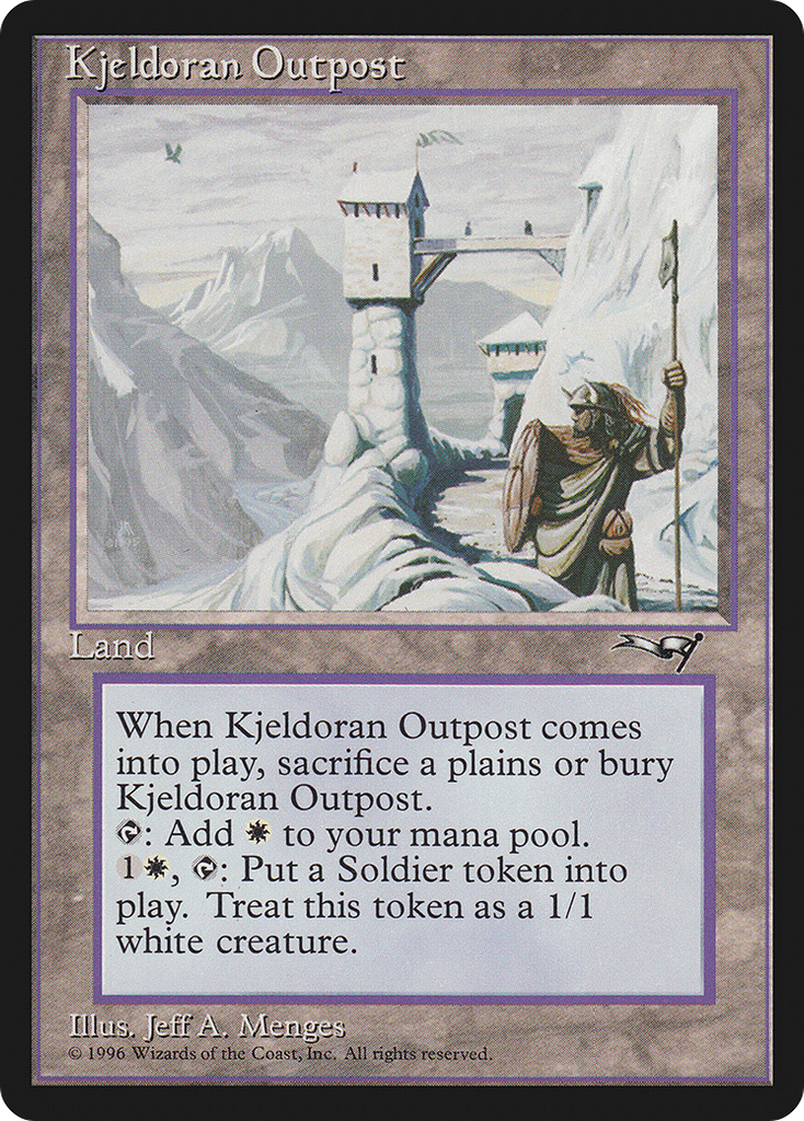 Magic: The Gathering - Kjeldoran Outpost - Alliances