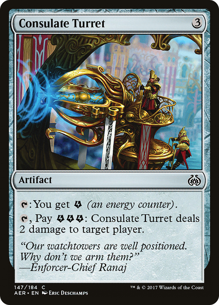 Magic: The Gathering - Consulate Turret - Aether Revolt