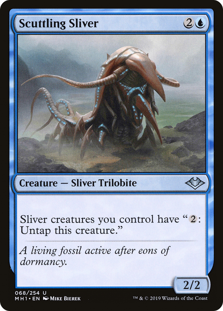 Magic: The Gathering - Scuttling Sliver Foil - Modern Horizons