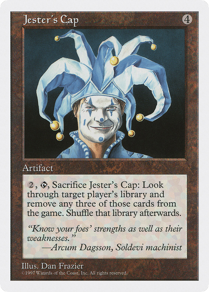 Magic: The Gathering - Jester's Cap - Fifth Edition