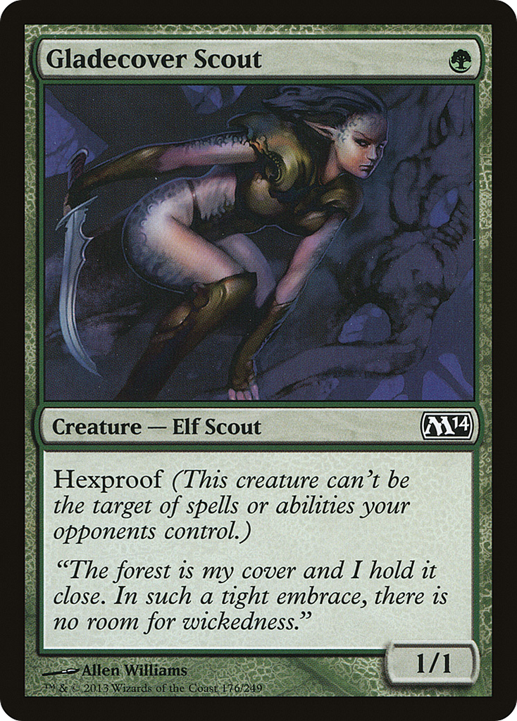 Magic: The Gathering - Gladecover Scout - Magic 2014