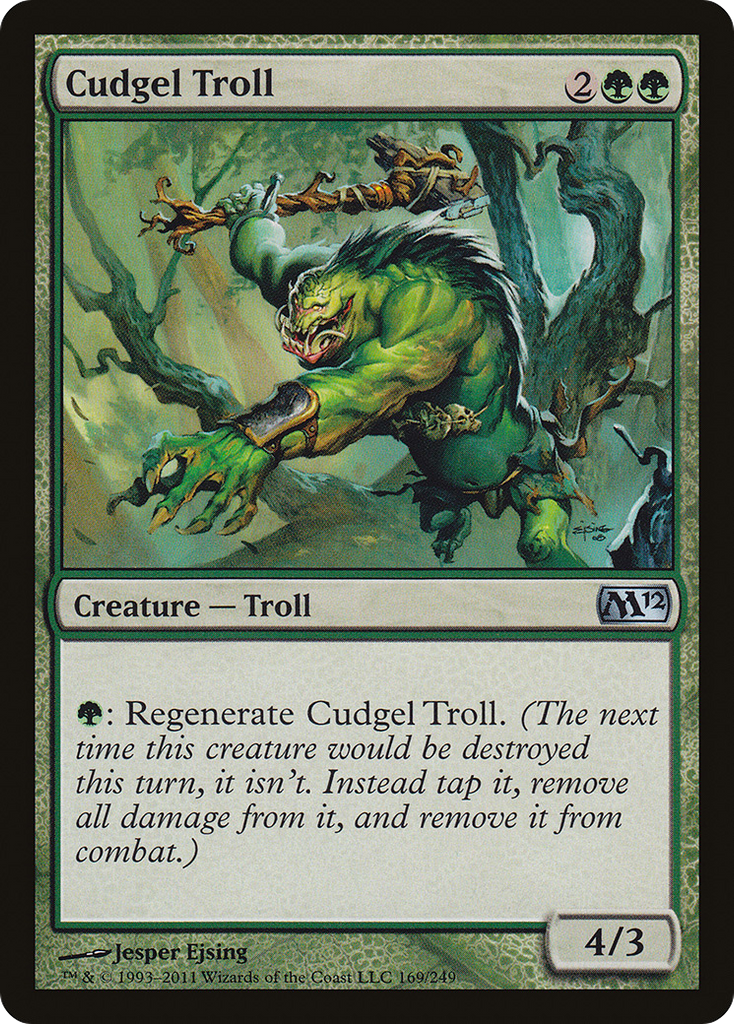 Magic: The Gathering - Cudgel Troll - Magic 2012