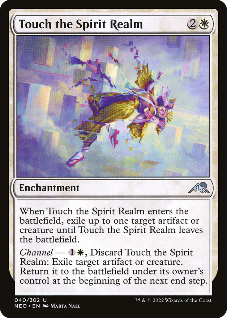 Magic: The Gathering - Touch the Spirit Realm - Kamigawa: Neon Dynasty