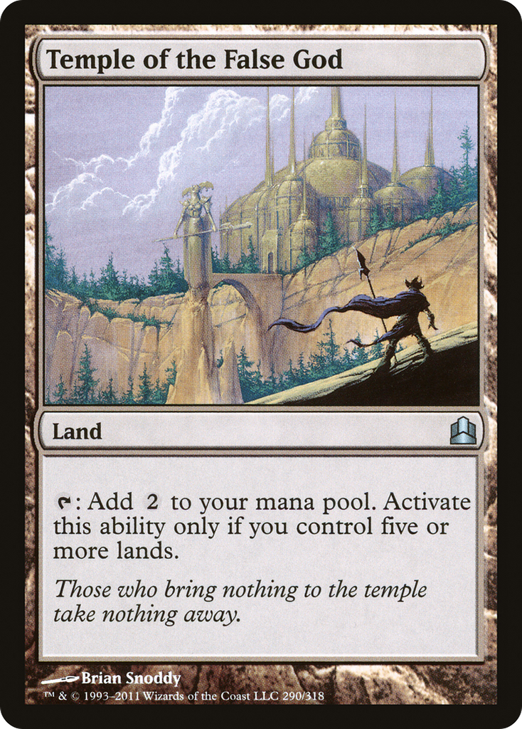 Magic: The Gathering - Temple of the False God - Commander 2011