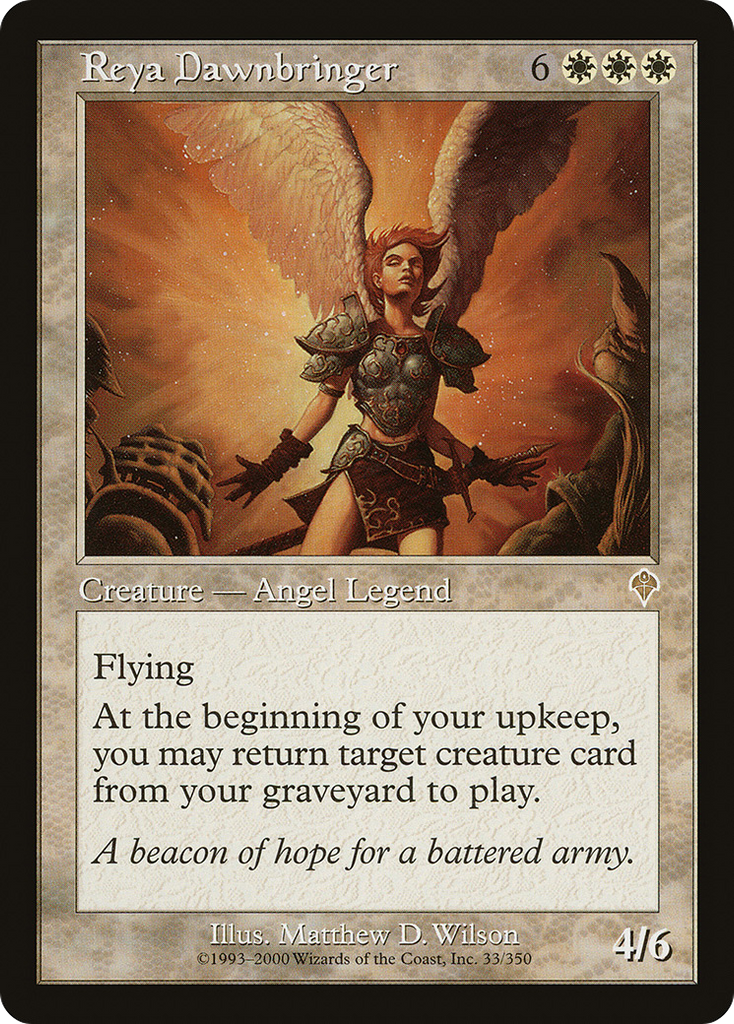 Magic: The Gathering - Reya Dawnbringer - Invasion