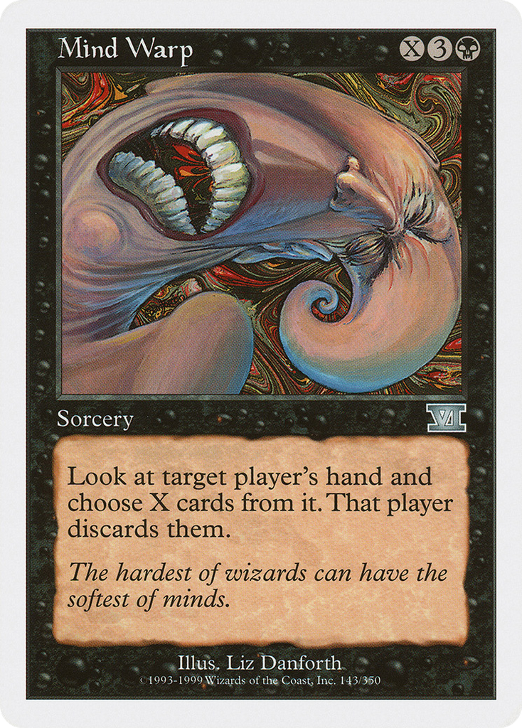 Magic: The Gathering - Mind Warp - Classic Sixth Edition