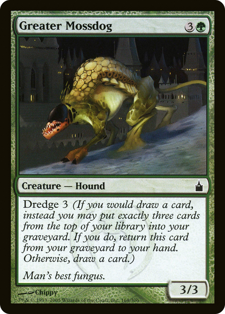 Magic: The Gathering - Greater Mossdog - Ravnica: City of Guilds