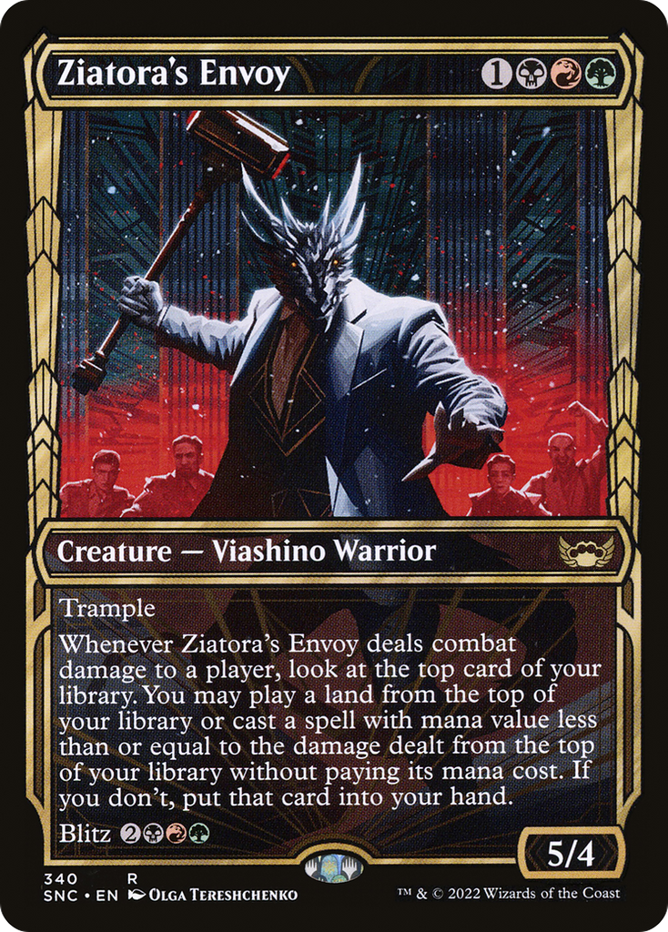 Magic: The Gathering - Ziatora's Envoy - Streets of New Capenna