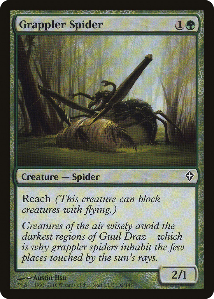 Magic: The Gathering - Grappler Spider - Worldwake