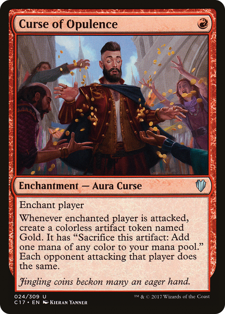 Magic: The Gathering - Curse of Opulence - Commander 2017