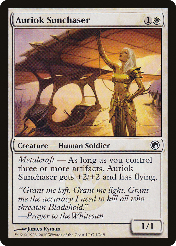 Magic: The Gathering - Auriok Sunchaser - Scars of Mirrodin