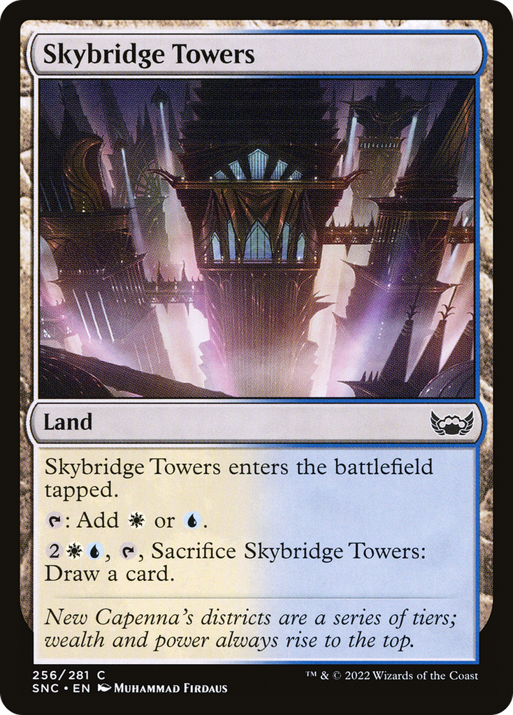 Magic: The Gathering - Skybridge Towers - Streets of New Capenna