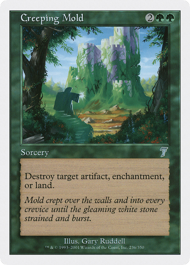 Magic: The Gathering - Creeping Mold - Seventh Edition