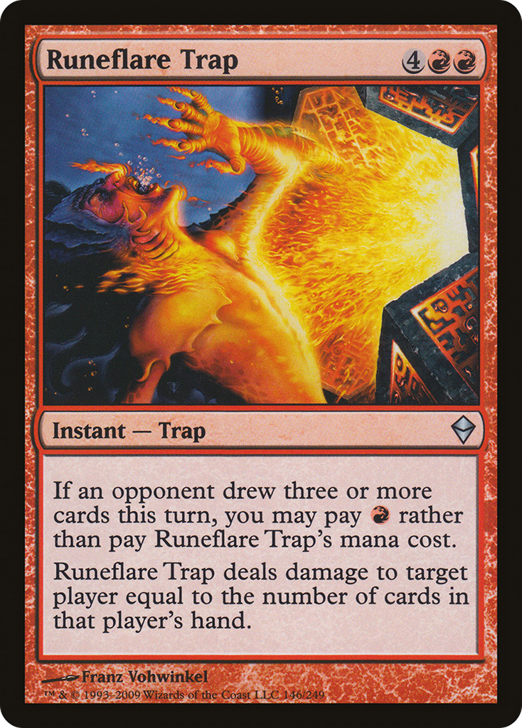 Magic: The Gathering - Runeflare Trap - Zendikar