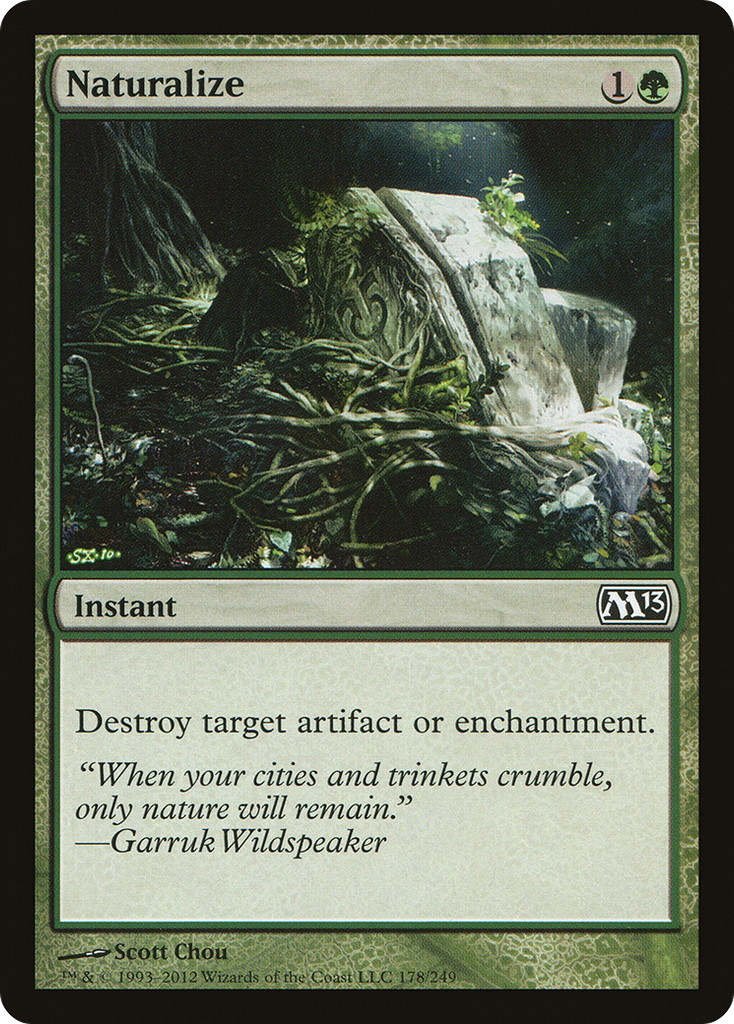 Magic: The Gathering - Naturalize - Magic 2013