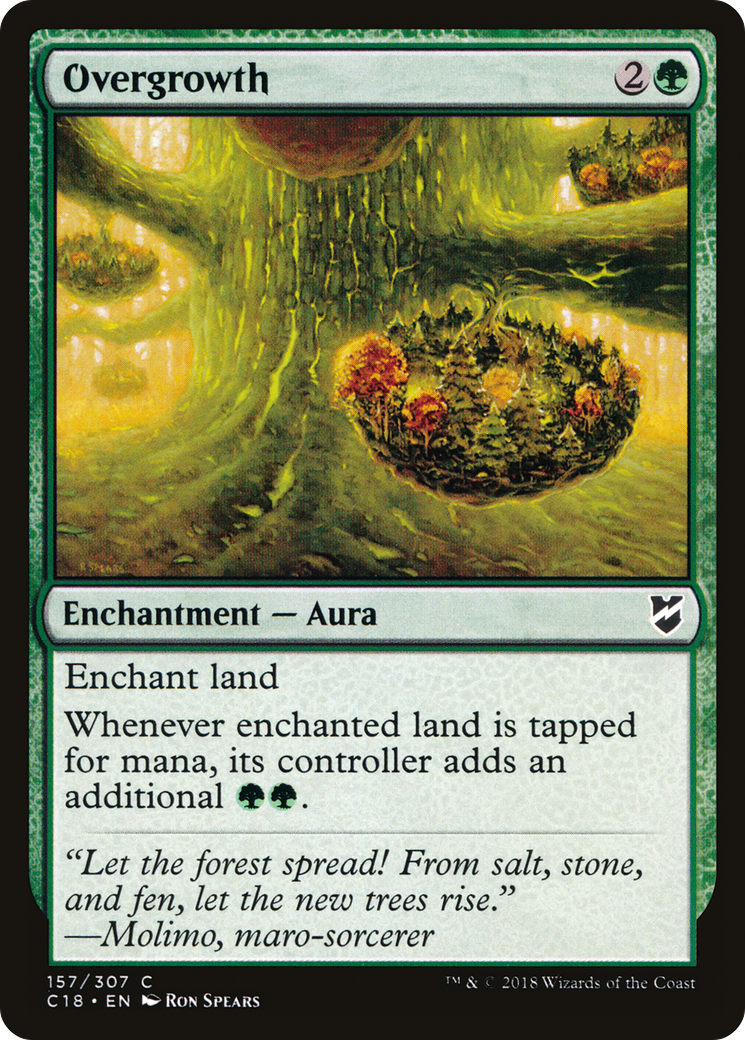 Magic: The Gathering - Overgrowth - Commander 2018