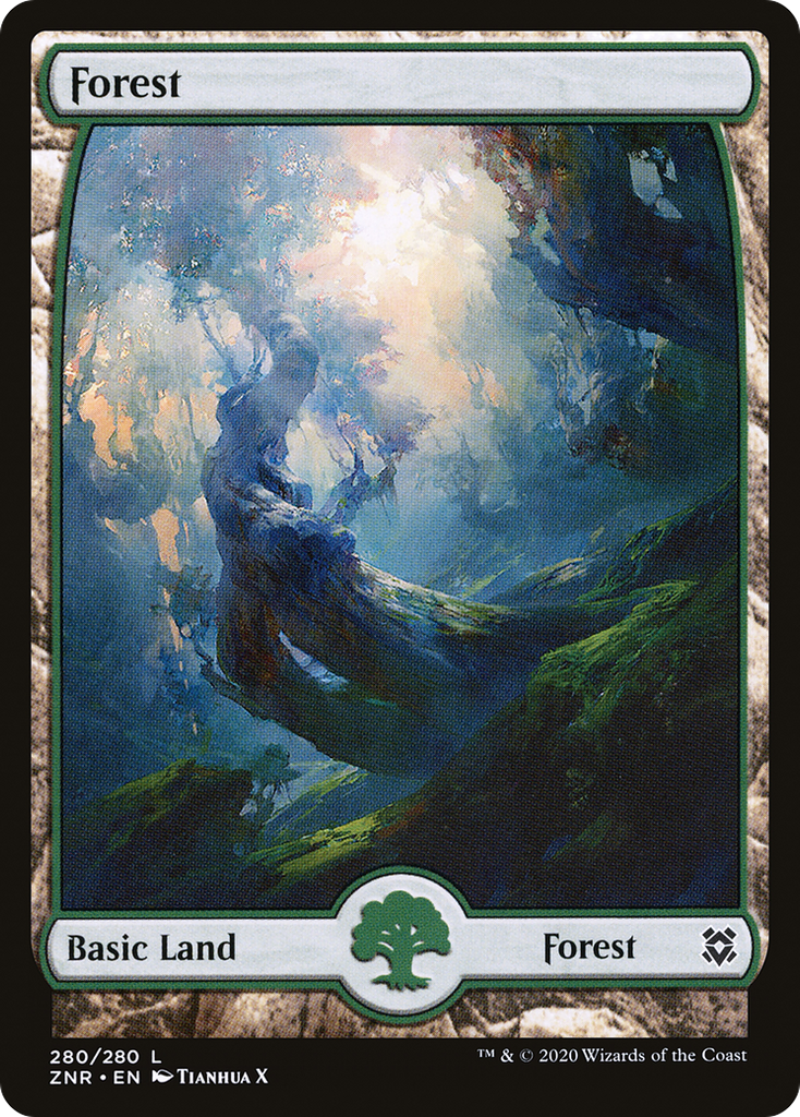 Magic: The Gathering - Forest - Zendikar Rising