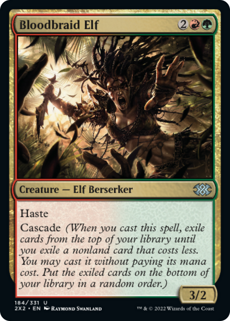 Magic: The Gathering - Bloodbraid Elf - Double Masters 2022