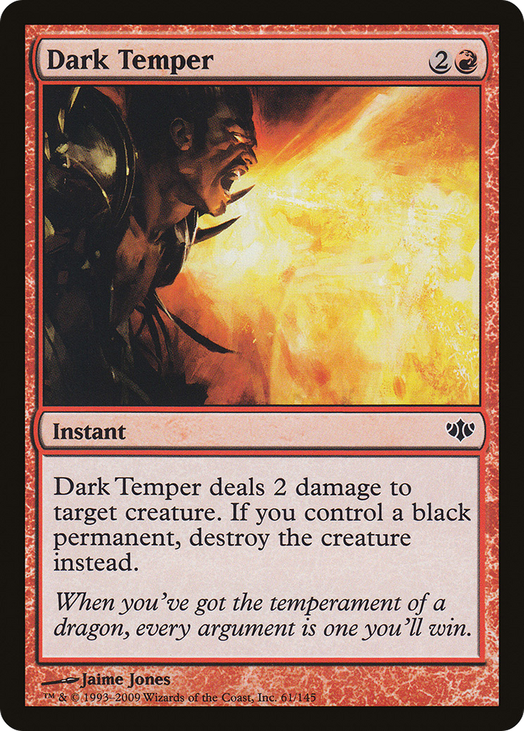 Magic: The Gathering - Dark Temper - Conflux