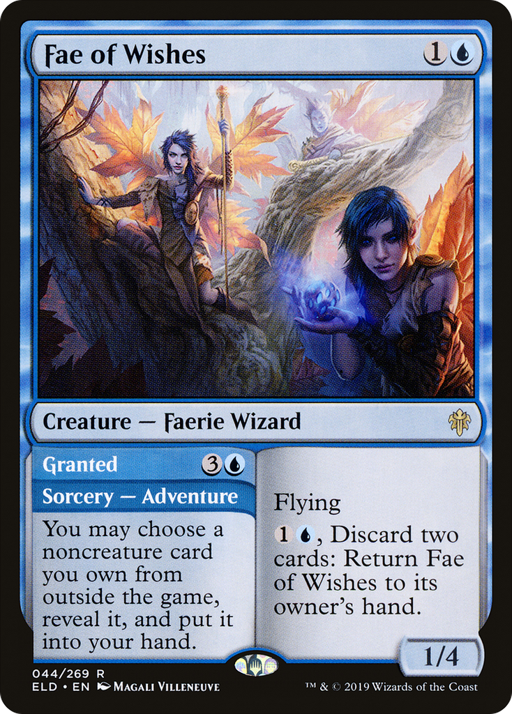 Magic: The Gathering - Fae of Wishes // Granted - Throne of Eldraine