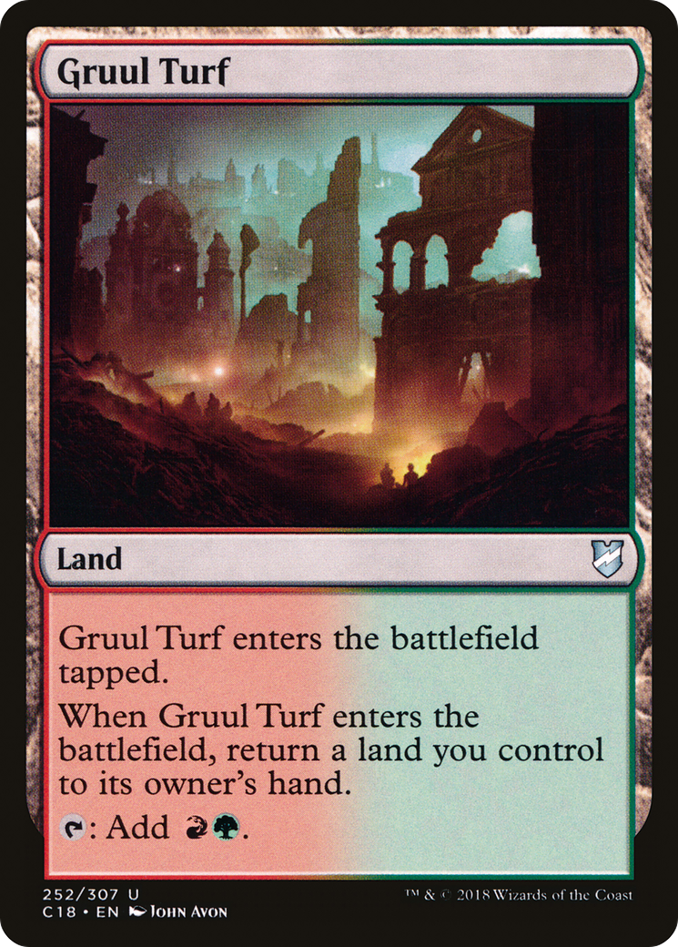 Magic: The Gathering - Gruul Turf - Commander 2018