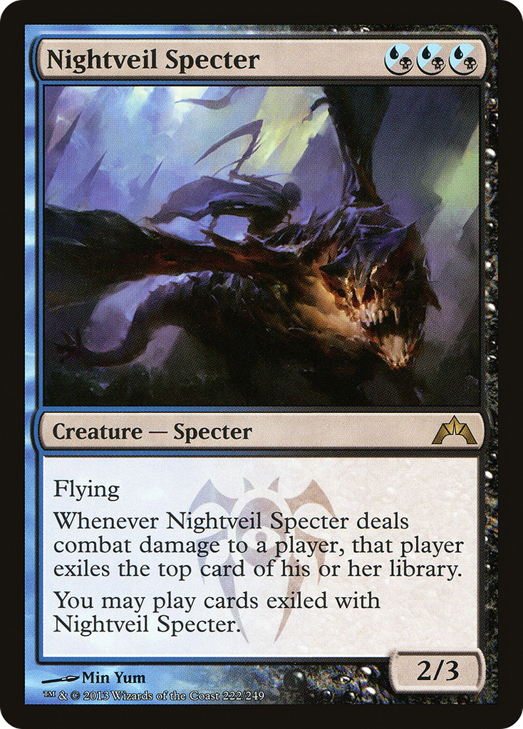 Magic: The Gathering - Nightveil Specter - Gatecrash