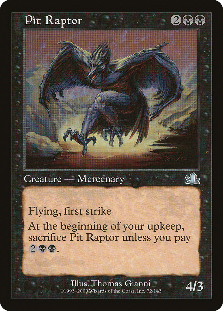 Magic: The Gathering - Pit Raptor - Prophecy
