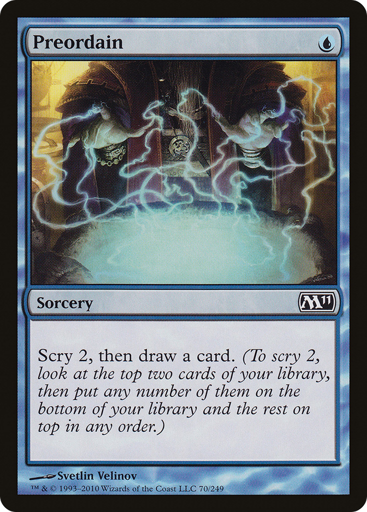 Magic: The Gathering - Preordain - Magic 2011