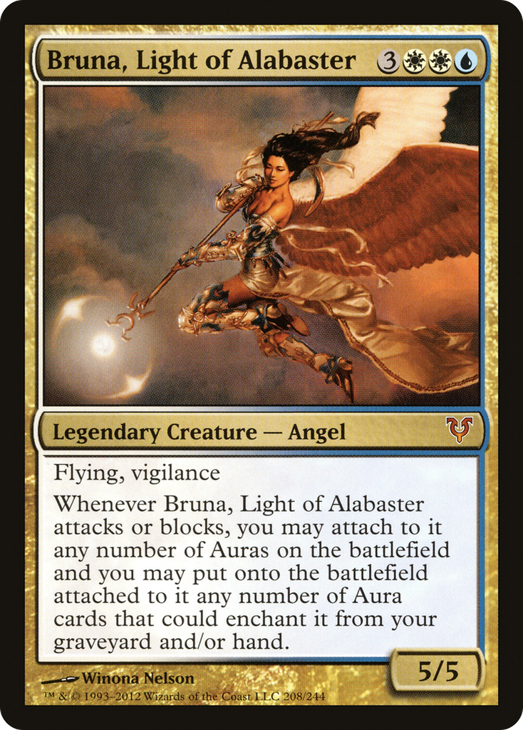 Magic: The Gathering - Bruna, Light of Alabaster - Avacyn Restored