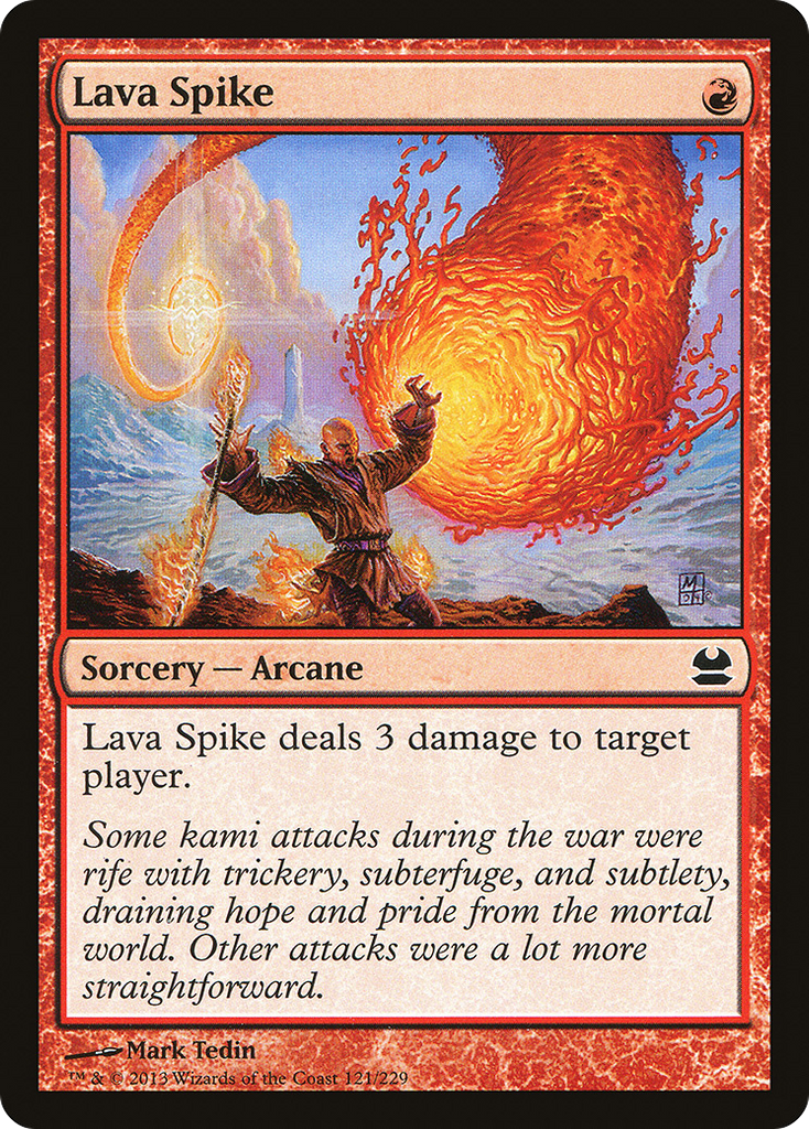 Magic: The Gathering - Lava Spike - Modern Masters