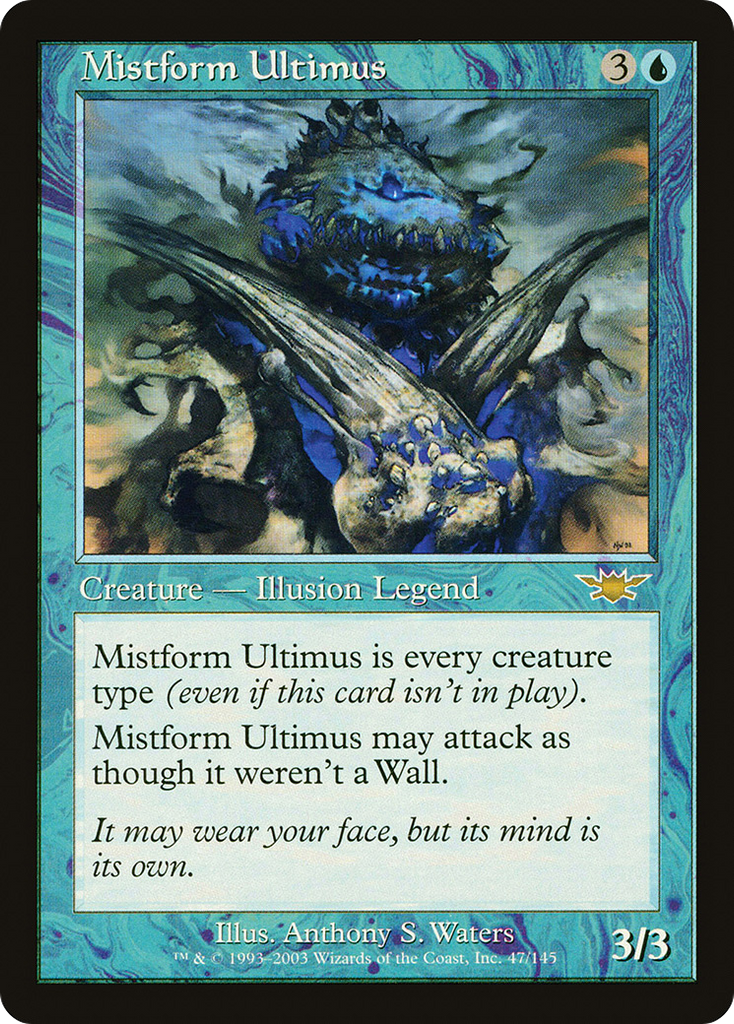 Magic: The Gathering - Mistform Ultimus - Legions