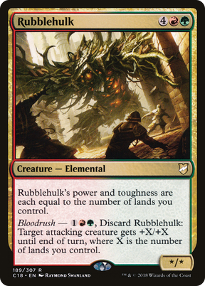 Magic: The Gathering - Rubblehulk - Commander 2018