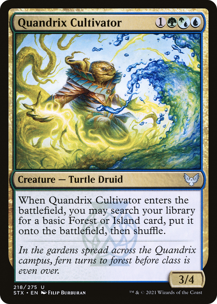 Magic: The Gathering - Quandrix Cultivator - Strixhaven: School of Mages