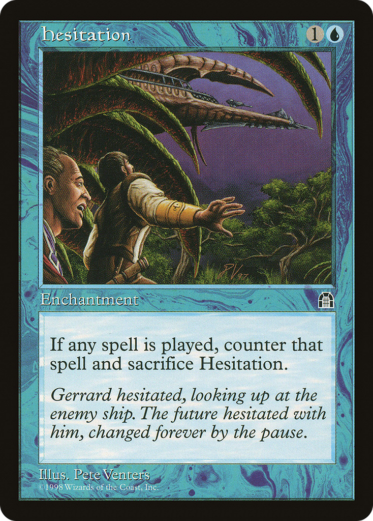 Magic: The Gathering - Hesitation - Stronghold