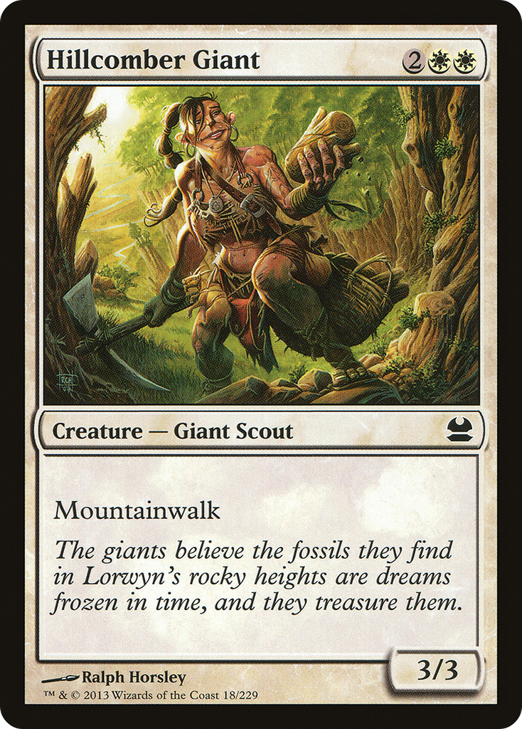 Magic: The Gathering - Hillcomber Giant - Modern Masters